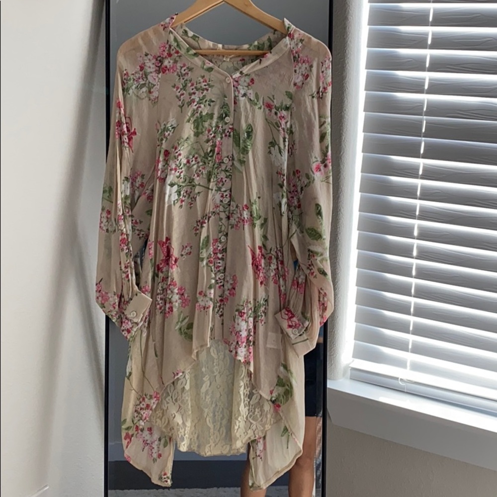 Floral tunic